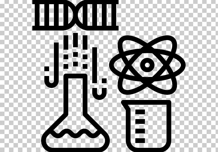 Chemistry Education Computer Icons Science Laboratory Flasks PNG, Clipart, Area, Atom, Biology, Black, Black And White Free PNG Download