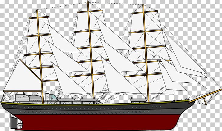 Sailing Brigantine Sailboat PNG, Clipart, Baltimore Clipper, Barque, Brig, Caravel, Carrack Free PNG Download