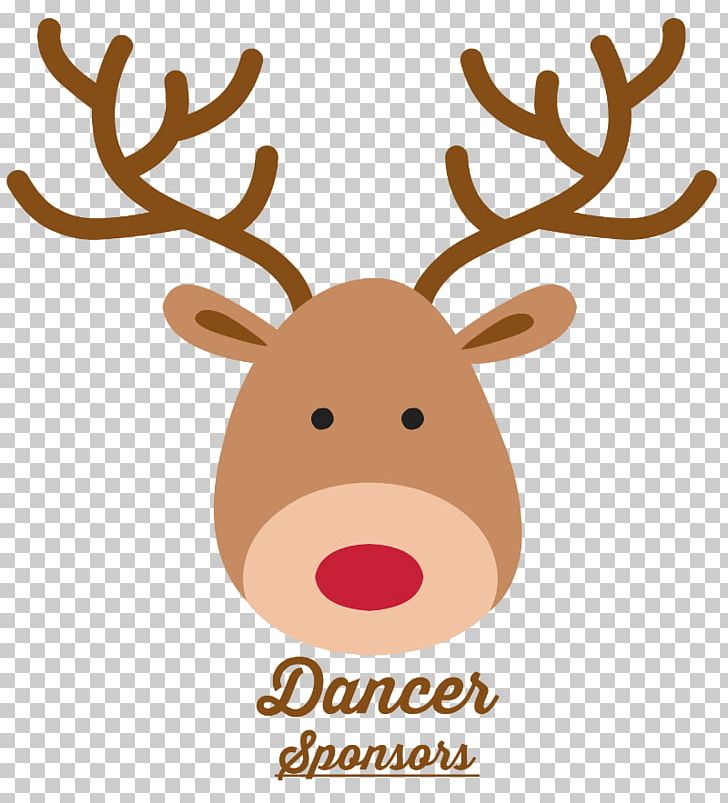 Santa Claus Reindeer Rudolph Template PNG, Clipart, Advent, Advent Calendars, Antler, Christmas, Christmas Card Free PNG Download