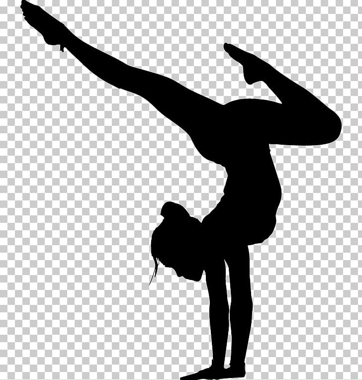 Silhouette Yoga Female Woman PNG, Clipart, Arm, Balance, Black And White, Dancer, Female Free PNG Download