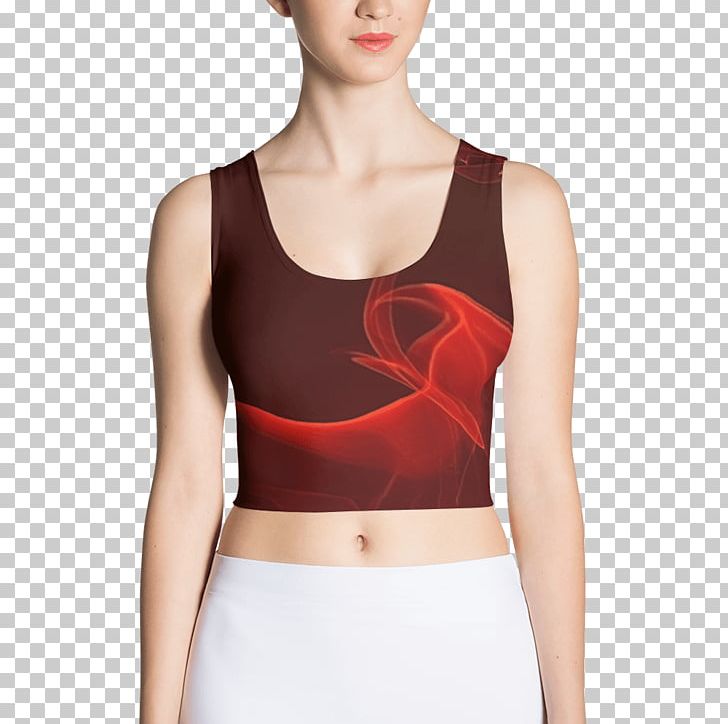 T-shirt Crop Top Cut And Sew Clothing PNG, Clipart, Abdomen, Active Undergarment, All Over Print, Brassiere, Chest Free PNG Download