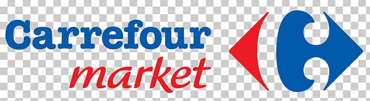 Logo Brand Carrefour Market Supermarket PNG, Clipart, Area, Blue, Brand, Carrefour, Carrefour Market Free PNG Download
