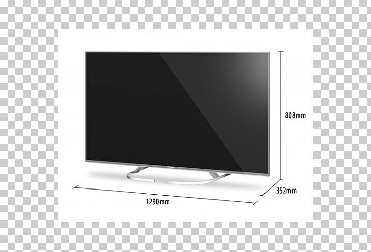 Panasonic LED-backlit LCD Ultra-high-definition Television 4K Resolution High-dynamic-range Imaging PNG, Clipart, 4k Resolution, Angle, Computer Monitor, Computer Monitor Accessory, Display Device Free PNG Download