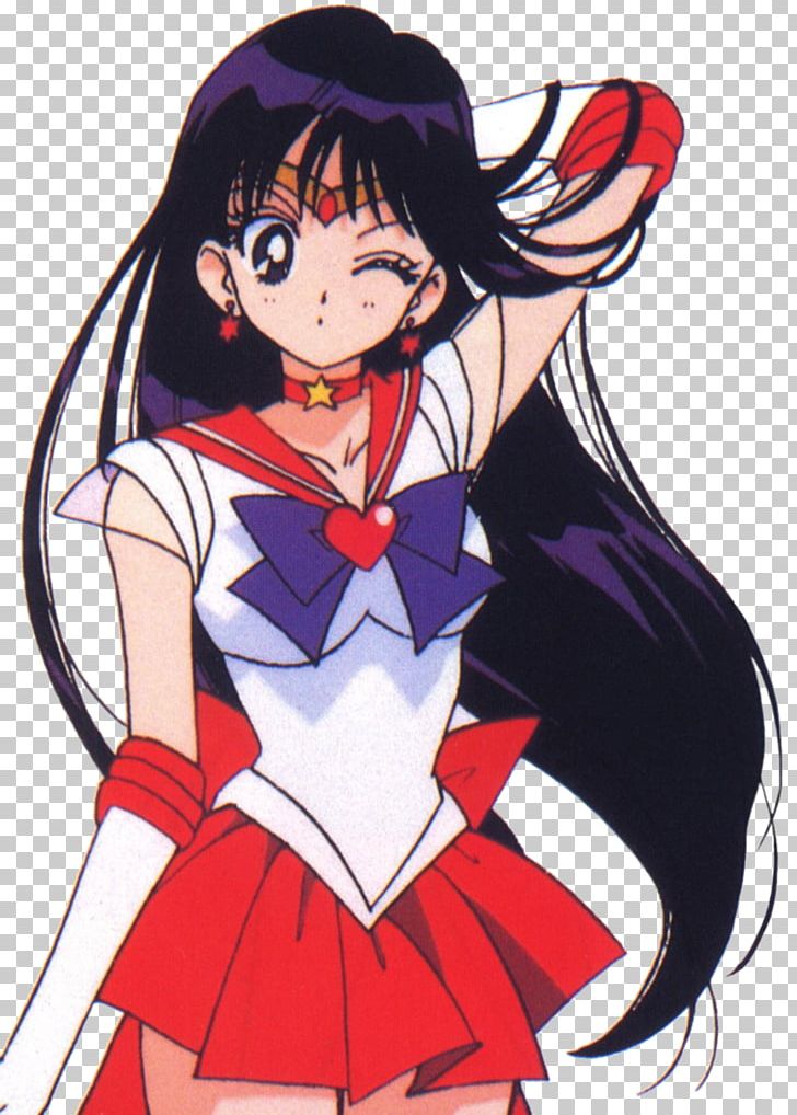 Sailor Mars Sailor Venus Sailor Mercury Sailor Jupiter Sailor Moon PNG, Clipart, Anime, Black Hair, Brown Hair, Cartoon, Chibichibi Free PNG Download