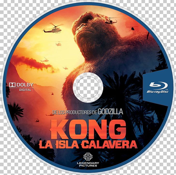 Skull Island King Kong Blu-ray Disc DVD Compact Disc PNG, Clipart, 2017, Bluray Disc, Compact Disc, Disk Storage, Dvd Free PNG Download