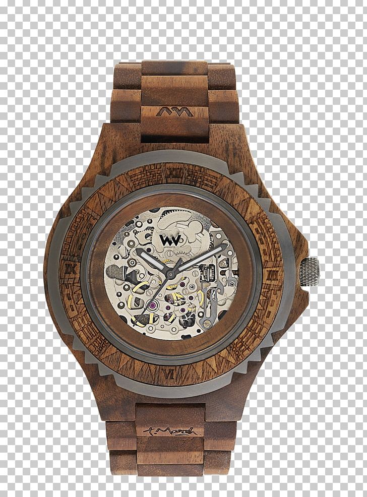 WeWOOD Automatic Watch Miyota 8215 Marsh Nut PNG, Clipart, Accessories, Automatic Watch, Automaton, Beige, Brand Free PNG Download
