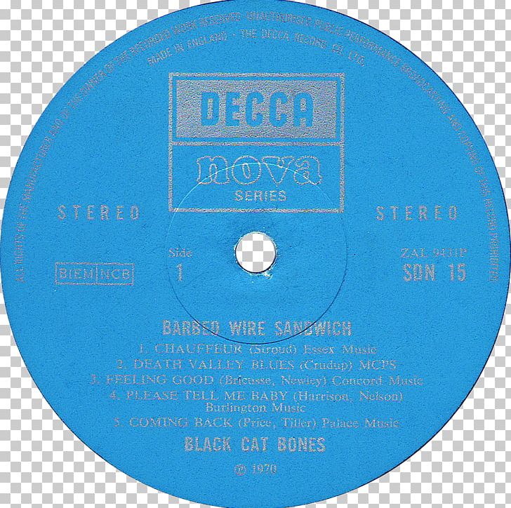Compact Disc Decca Barbed Wire Sandwich Musician PNG, Clipart, Album, Berry Gordy, Blue, Brand, Cat Stevens Free PNG Download