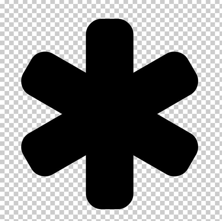 Asterisk Computer Icons Multiplication Sign Symbol Star PNG, Clipart, Asterisk, At Sign, Black And White, Computer Icons, Font Awesome Free PNG Download