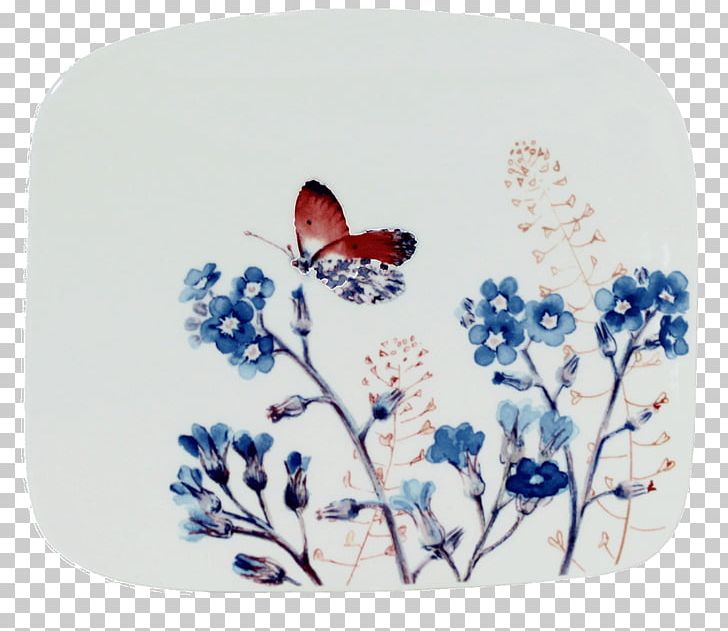 Faïencerie De Gien Ceramic Tableware Porcelain PNG, Clipart, Azure, Blue, Blue And White Porcelain, Butterfly, Ceramic Free PNG Download