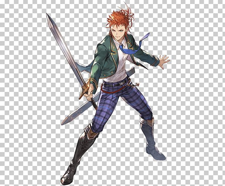 Granblue Fantasy Character Rage Of Bahamut Web Browser Cygames PNG, Clipart, Action Figure, Anime, Character, Cold Weapon, Costume Free PNG Download