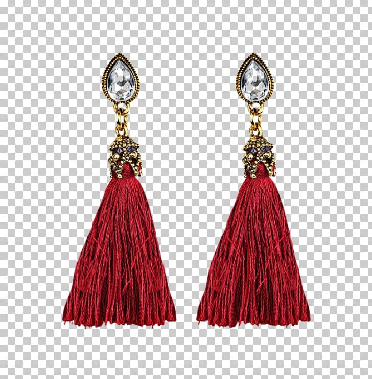 Earring T-shirt Jewellery Imitation Gemstones & Rhinestones Red PNG, Clipart, Bling, Bracelet, Charms Pendants, Choker, Clothing Free PNG Download