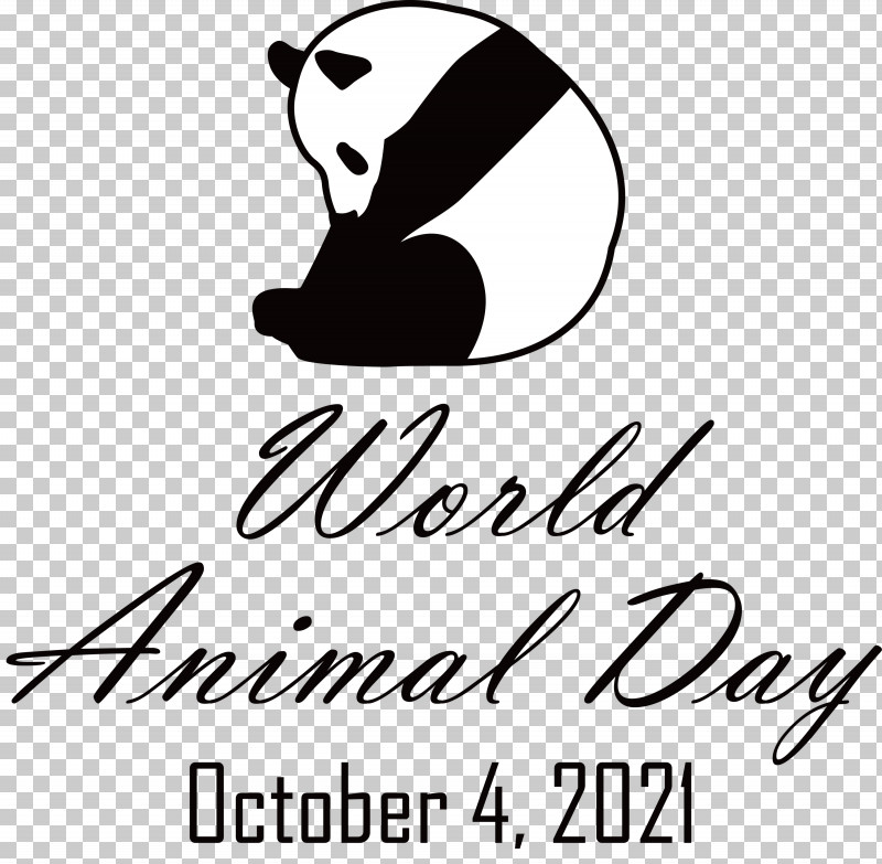 World Animal Day Animal Day PNG, Clipart, Animal Day, Behavior, Black And White, Calligraphy, Happiness Free PNG Download