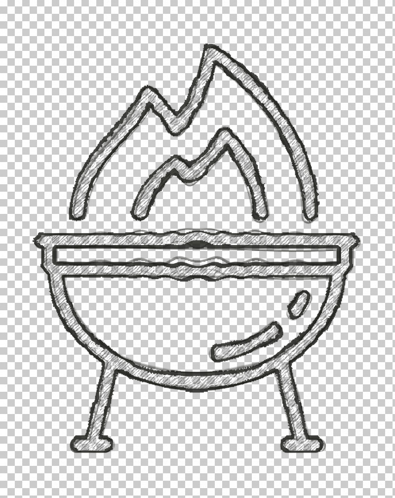 Barbecue Icon Restaurant Elements Icon Bbq Icon PNG, Clipart, Barbecue Icon, Bbq Icon, Black, Chair, Chair M Free PNG Download