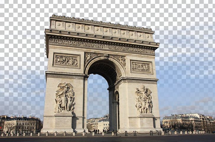 Arc De Triomphe Champs-xc9lysxe9es Eiffel Tower Notre-Dame De Paris Place De La Concorde PNG, Clipart, Attractions, Building, Famous, Fig, Historic Site Free PNG Download