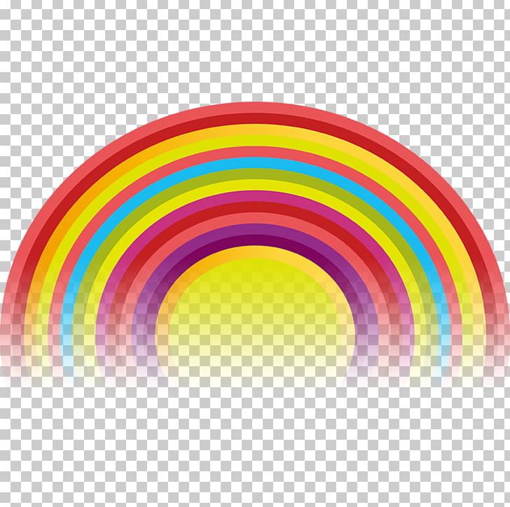 Rainbow Drawing Color PNG, Clipart, 7 Color, Circle, Color, Computer Wallpaper, Download Free PNG Download