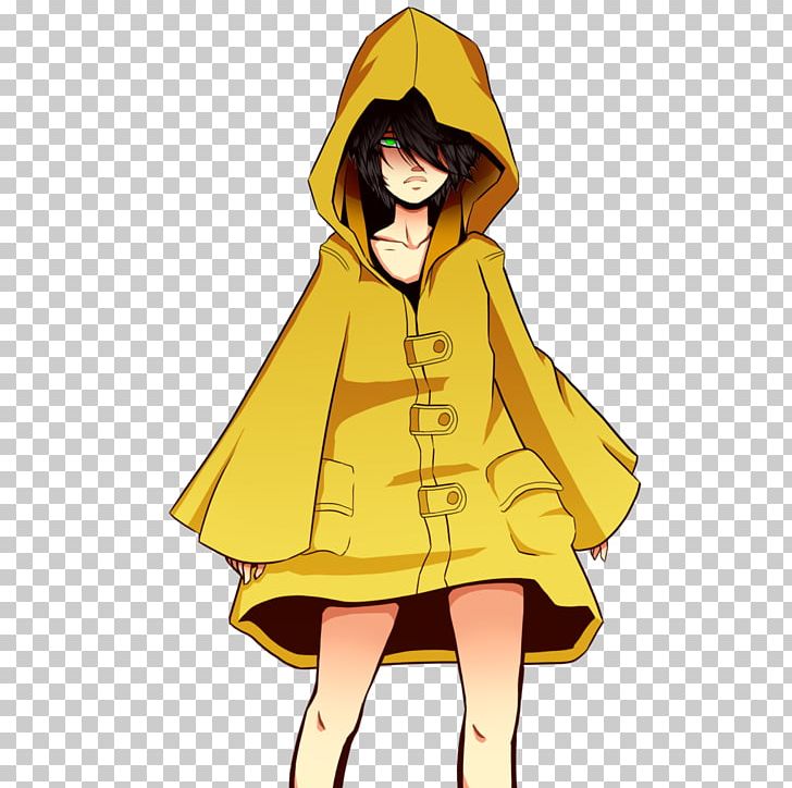Little Nightmares Video Game Fan Art PNG, Clipart, Anime, Art, Character, Cloak, Clothing Free PNG Download
