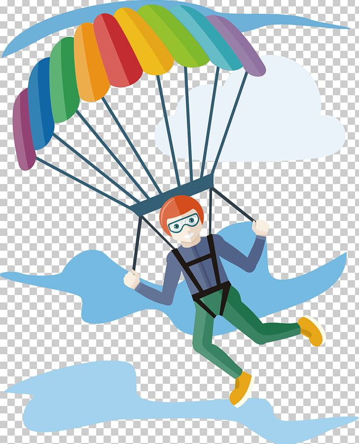 Parachute Parachuting PNG, Clipart, Area, Art, Athletic Sports, Background, Cartoon Free PNG Download