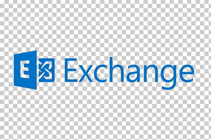 Microsoft Exchange Server Logo Exchange Online Microsoft Office 365 PNG, Clipart, Area, Blue, Brand, Computer Servers, Email Free PNG Download