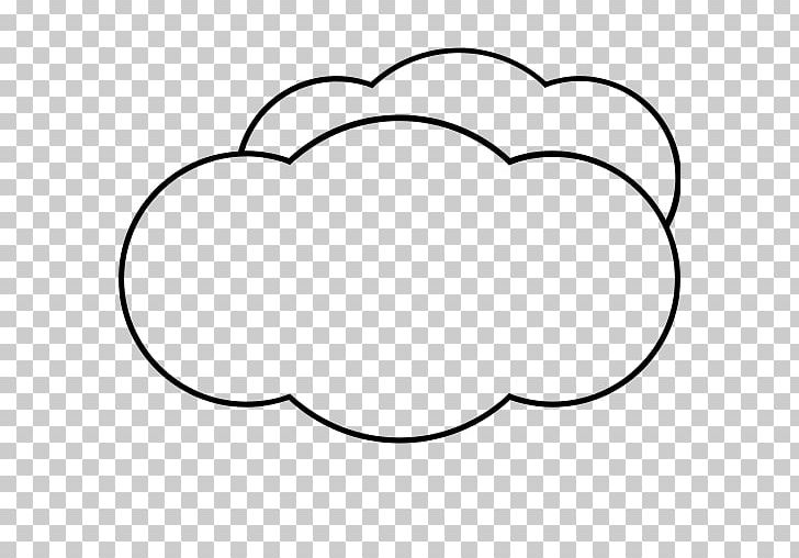 Computer Icons Cloud Symbol PNG, Clipart, Angle, Area, Black, Black And White, Circle Free PNG Download