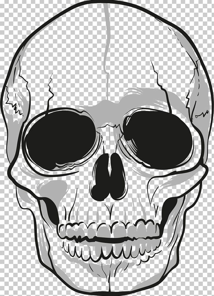 Skull Bone PNG, Clipart, Black And White, Bone, Eyewear, Face, Fantasy Free PNG Download