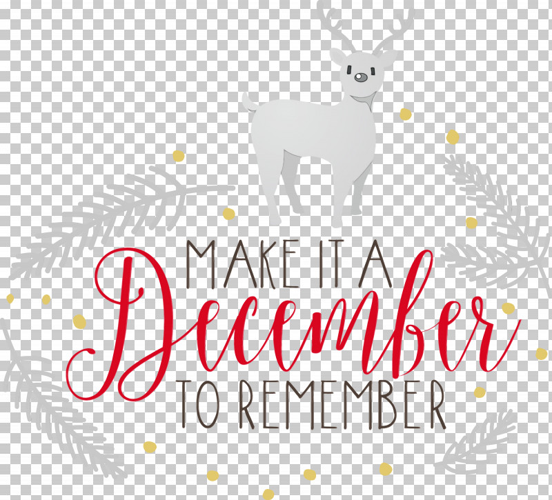 Reindeer PNG, Clipart, Antler, December, Deer, Dog, Line Free PNG Download