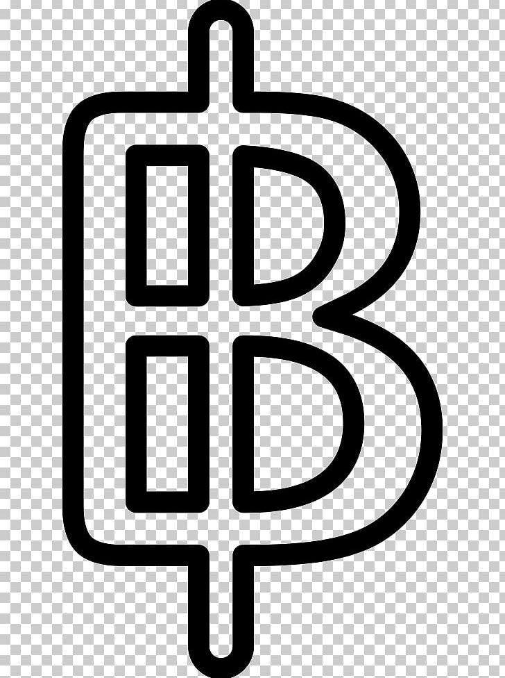 Thailand Thai Baht Currency Symbol Computer Icons PNG, Clipart, Area, Black And White, Character, Computer Icons, Currency Free PNG Download
