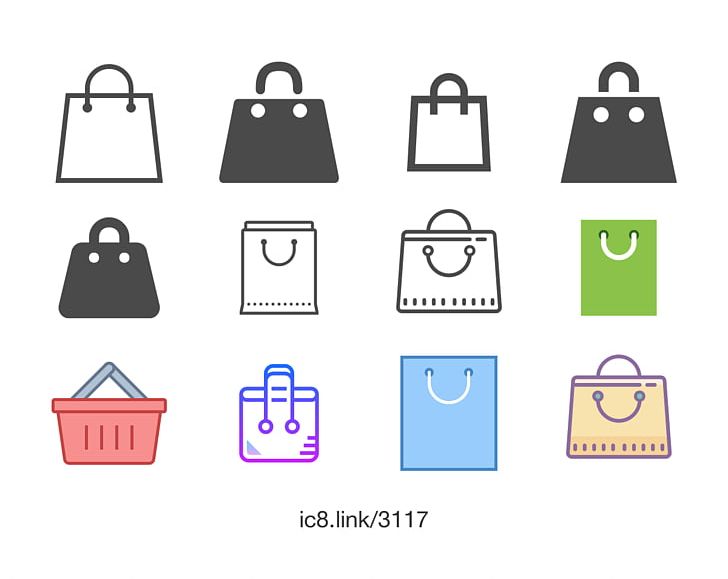 Computer Icons Shopping Bags & Trolleys Font PNG, Clipart, Accessories, Android, Area, Bag, Brand Free PNG Download