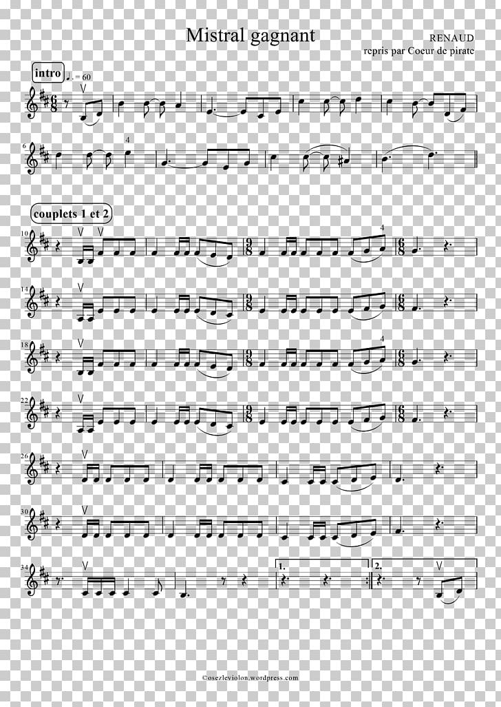 Sheet Music Violin Piano Mistral Gagnant PNG, Clipart, Angle, Area, Black And White, Chord, Diagram Free PNG Download