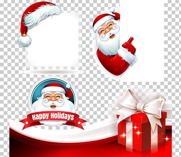Santa Claus Christmas Gift Illustration PNG, Clipart, Christmas, Christmas Background, Christmas Card, Christmas Elf, Christmas Ornament Free PNG Download