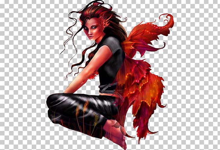Elf Fairy Red PNG, Clipart, Angel, Animation, Art, Avatar, Black Hair Free PNG Download
