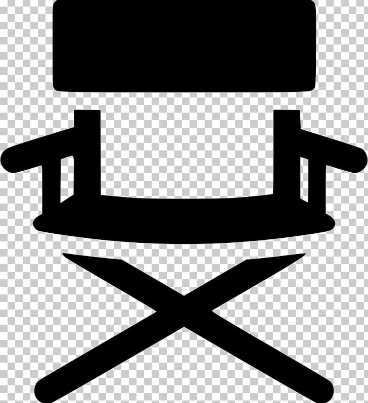 Director's Chair Film Director Computer Icons PNG, Clipart, Black And White, Chair, Cinema, Cinematographer, Cinematography Free PNG Download