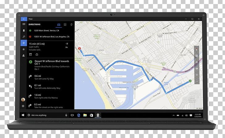 Windows 10 Map Android Microsoft PNG, Clipart, Android, Computer Monitor, Computer Software, Display Device, Electronics Free PNG Download