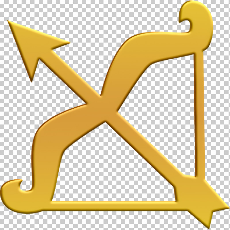 Signs Icon Zodiac Icon Sagittarius Arch And Arrow Symbol Icon PNG, Clipart, Geometry, Line, Mathematics, Meter, Sagittarius Icon Free PNG Download