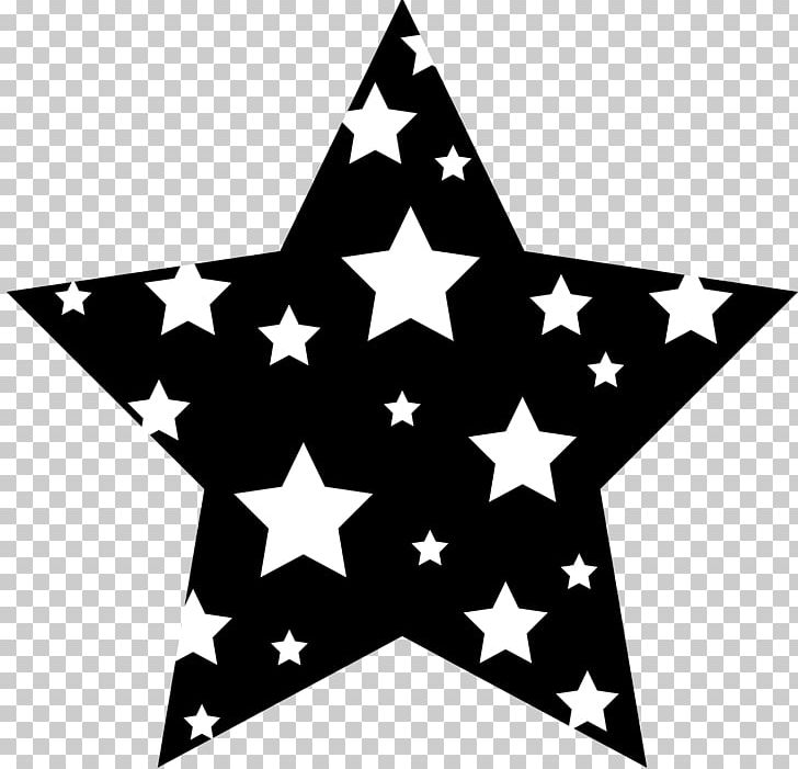 Black And White Star PNG, Clipart, Angle, Black, Black And White, Color, Drawing Free PNG Download
