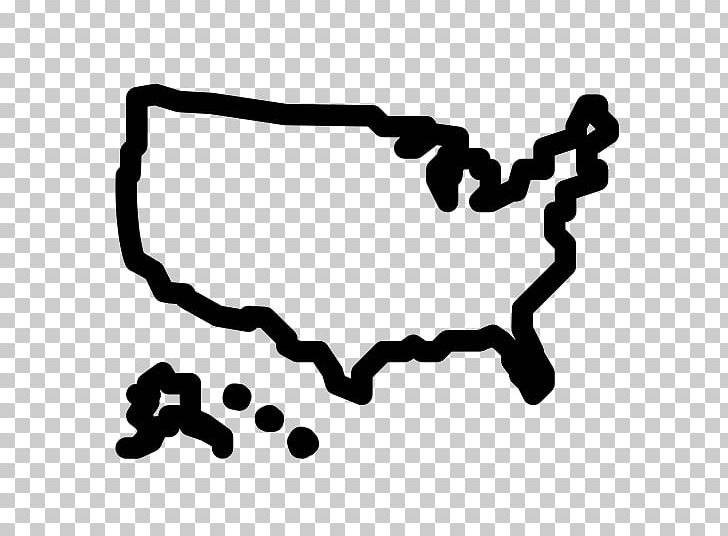 United States Computer Icons Map PNG, Clipart, Angle, Area, Black, Black And White, Computer Icons Free PNG Download