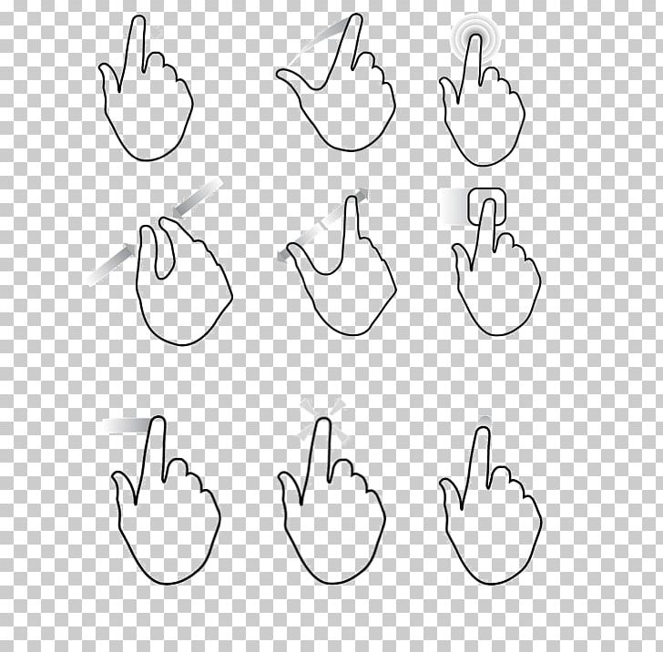 Finger White PNG, Clipart, Angle, Area, Beak, Black And White, Circle Free PNG Download