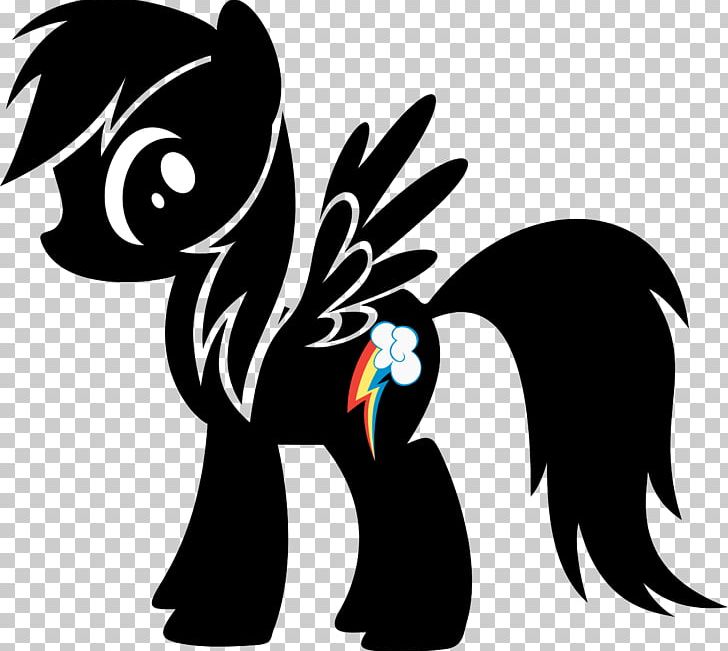 Rainbow Dash Pinkie Pie Pony Rarity Applejack PNG, Clipart, Bird, Black, Carnivoran, Cartoon, Cat Like Mammal Free PNG Download