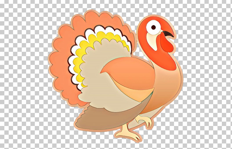 Cartoon Bird Chicken Beak Turkey PNG, Clipart, Beak, Bird, Cartoon, Chicken, Rooster Free PNG Download