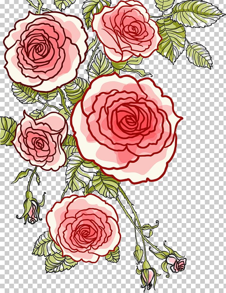Rose Drawing PNG, Clipart, Branch, Encapsulated Postscript, Floribunda, Flower, Flower Arranging Free PNG Download