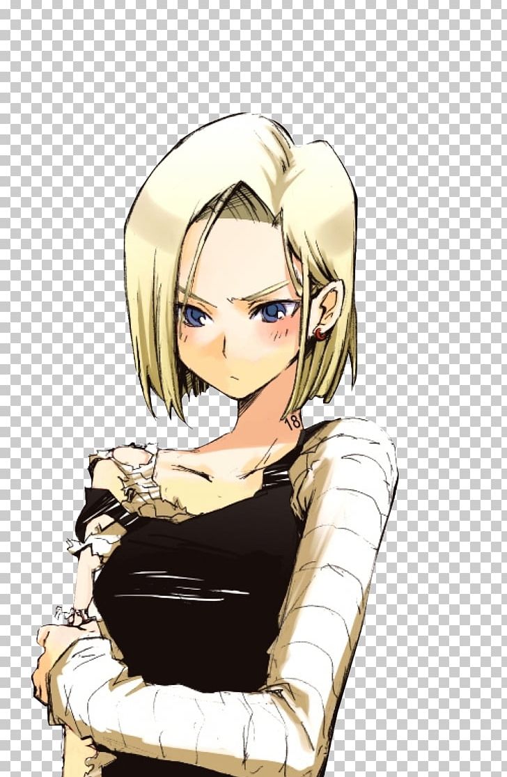 Android 18 Krillin Dragon Ball Fan Art Manga PNG, Clipart, Android, Anime, Arm, Art, Blond Free PNG Download