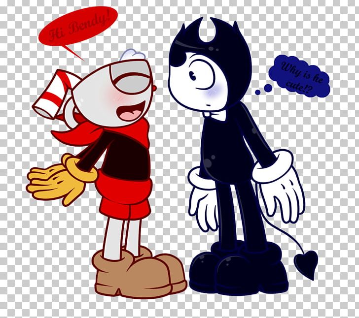 Bendy And The Ink Machine Cuphead Drawing Png Clipart Art