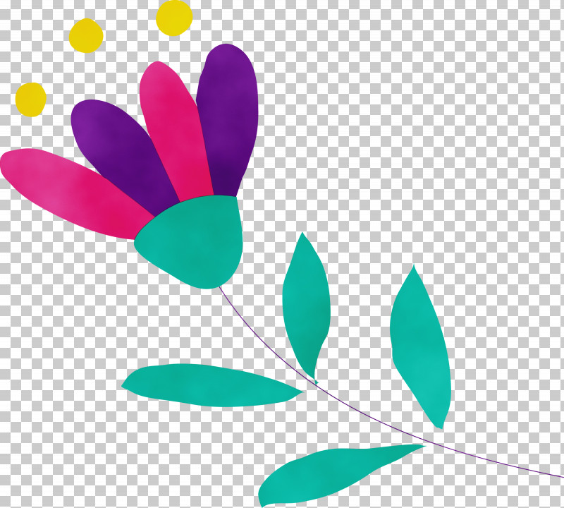 Petal Leaf Teal Flower Plants PNG, Clipart, Biology, Flower, Leaf, Paint, Petal Free PNG Download