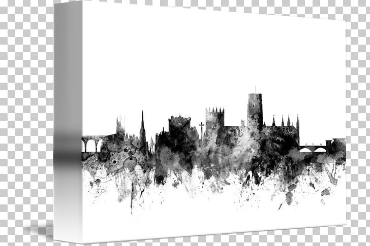 Skyline Durham Art Cityscape Printmaking PNG, Clipart, Art, Black And White, Canvas, City, Cityscape Free PNG Download