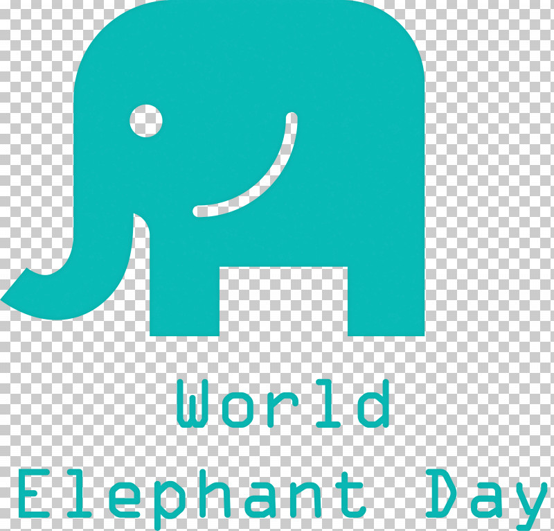 World Elephant Day Elephant Day PNG, Clipart, Behavior, Geometry, Green, Human, Line Free PNG Download