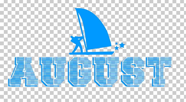 August With Sailboat. PNG, Clipart, Area, Art, Blue, Brand, Graphic Design Free PNG Download