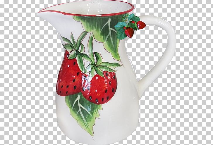 Jug Strawberry Ceramic Mug Pitcher PNG, Clipart, Ceramic, Cup, Drinkware, Fruit, Fruit Nut Free PNG Download