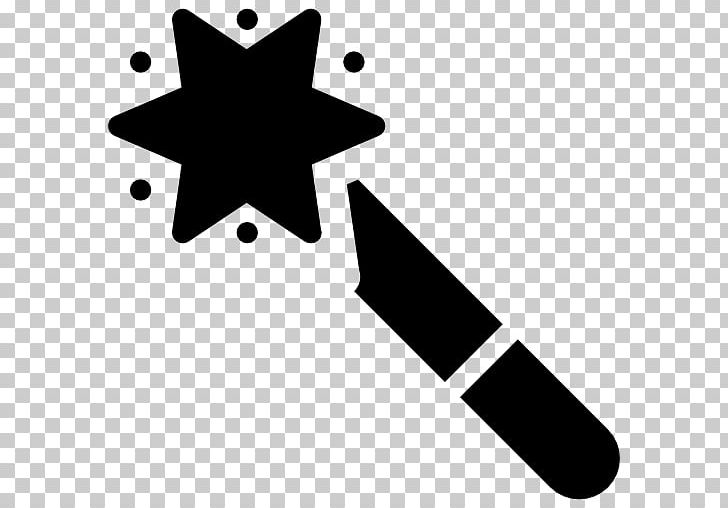 Computer Icons Wand Magic PNG, Clipart, Angle, Black, Black And White, Computer Icons, Encapsulated Postscript Free PNG Download