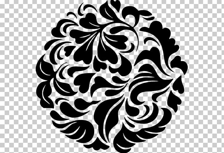 Floral Design Stencil Ornament Pattern PNG, Clipart, Art, Black, Black And White, Circle, Decorative Arts Free PNG Download