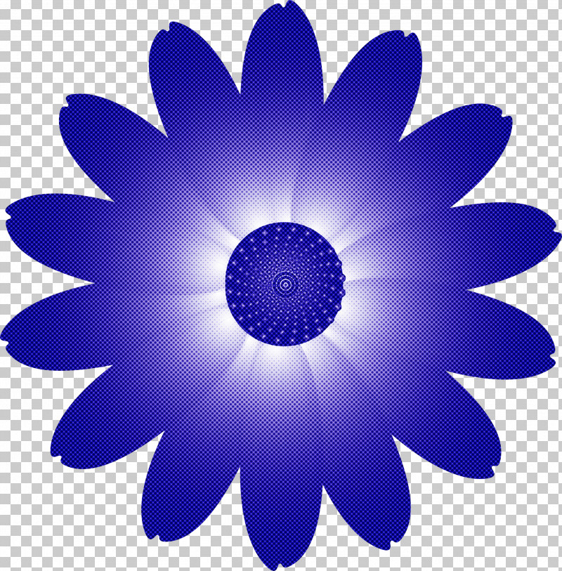 Marguerite Flower Spring Flower PNG, Clipart, Blue, Circle, Cobalt Blue, Daisy Family, Electric Blue Free PNG Download