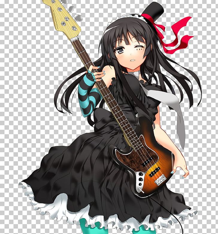 Mio Akiyama Cosplay K-On! Costume Bass Guitar PNG, Clipart, Action Figure, Akiyama Mio, Anime, Art, Bass Guitar Free PNG Download